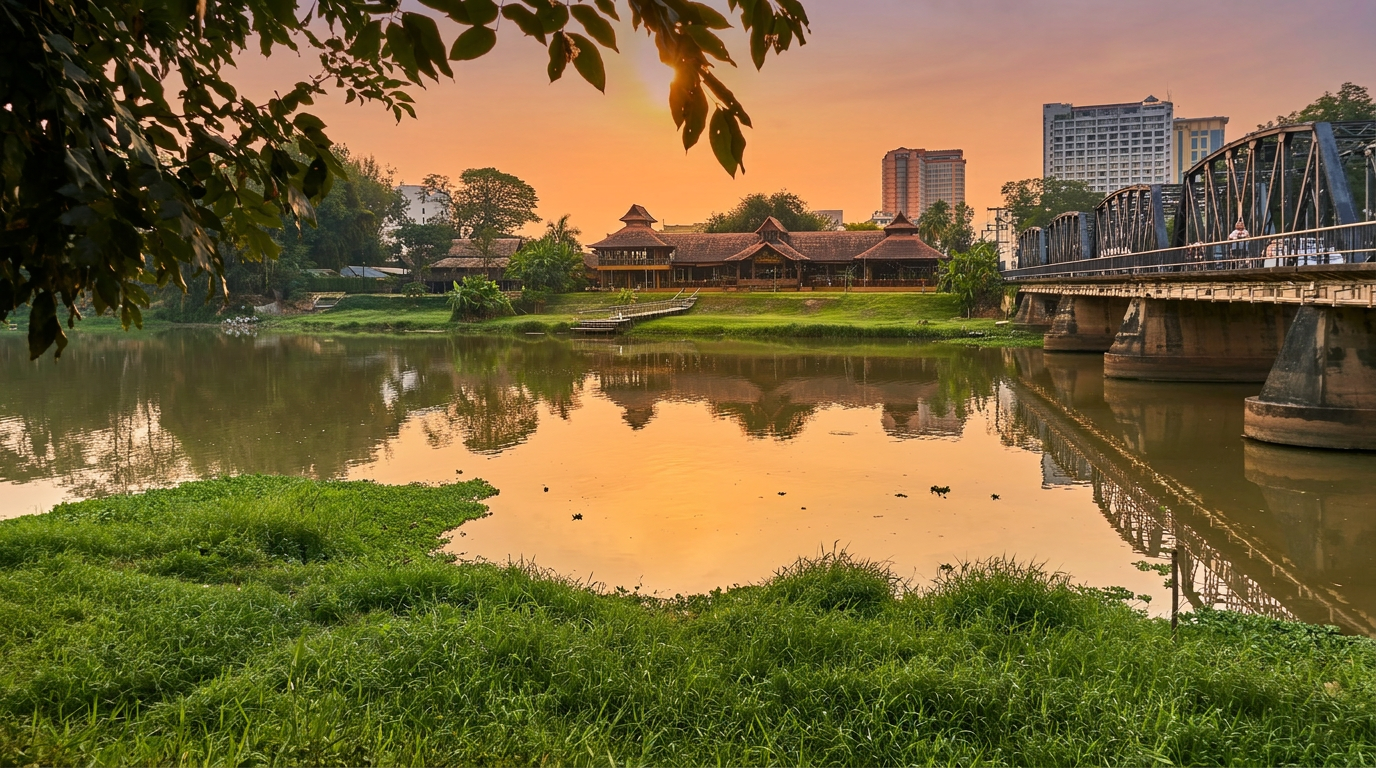 Riverside, Wat Ket, and Chang Moi in Chiang Mai